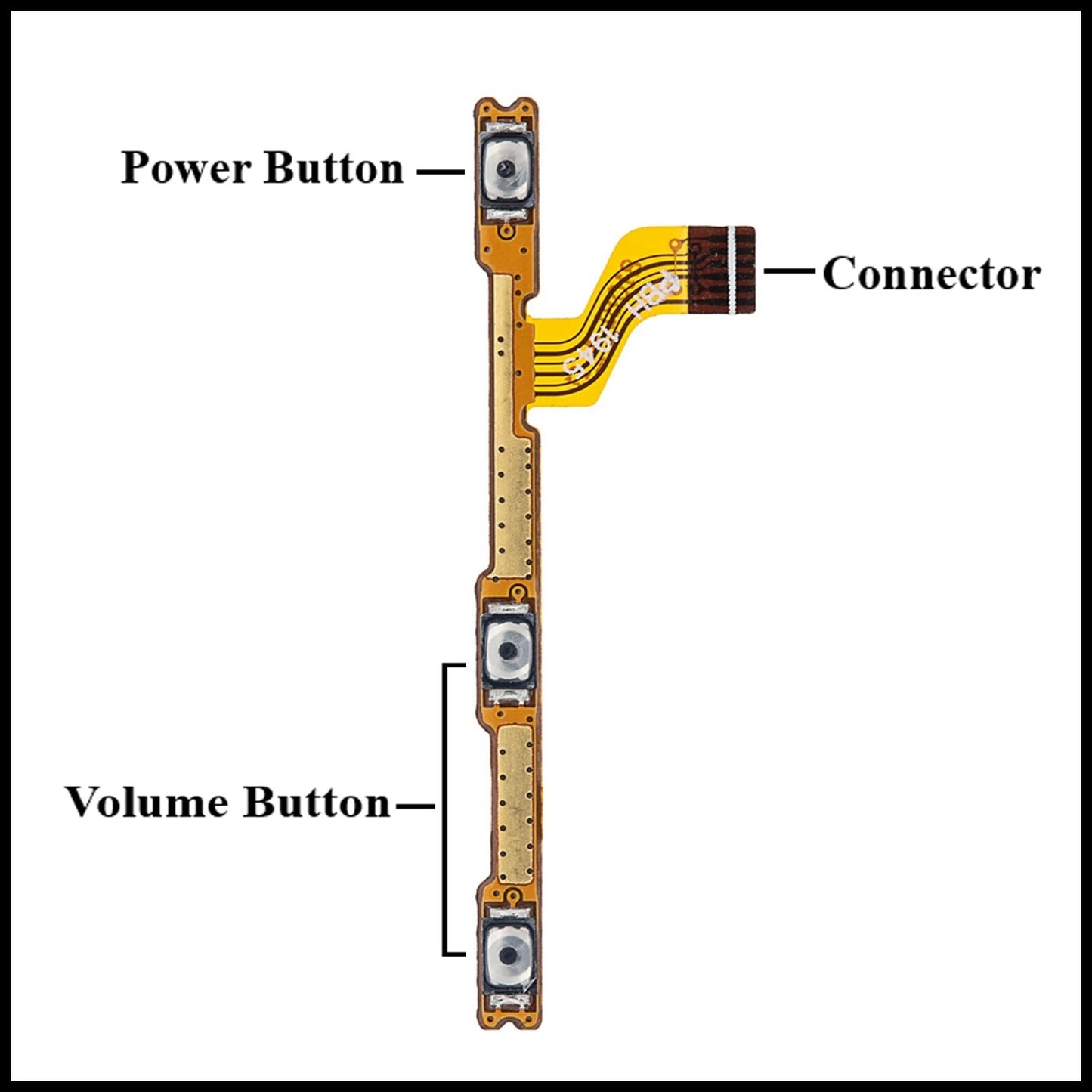 Samsung Galaxy Tab A 8.0 2019/SM-T290/T295 Power Flex Cable &Volume Button Flex