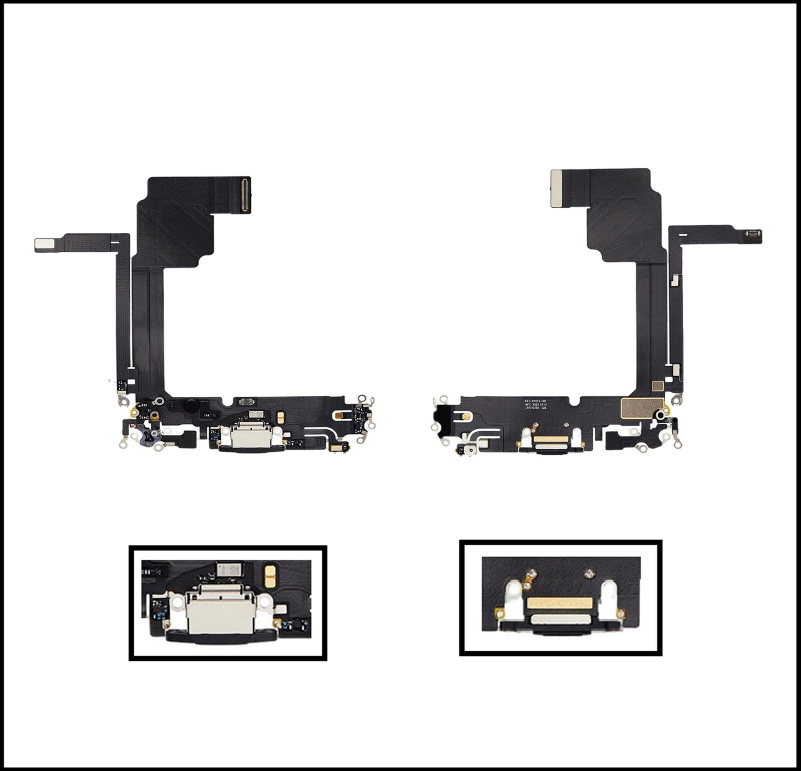 For Apple iPhone 15 Pro Max Type C Charging Port Flex Cable Replacement