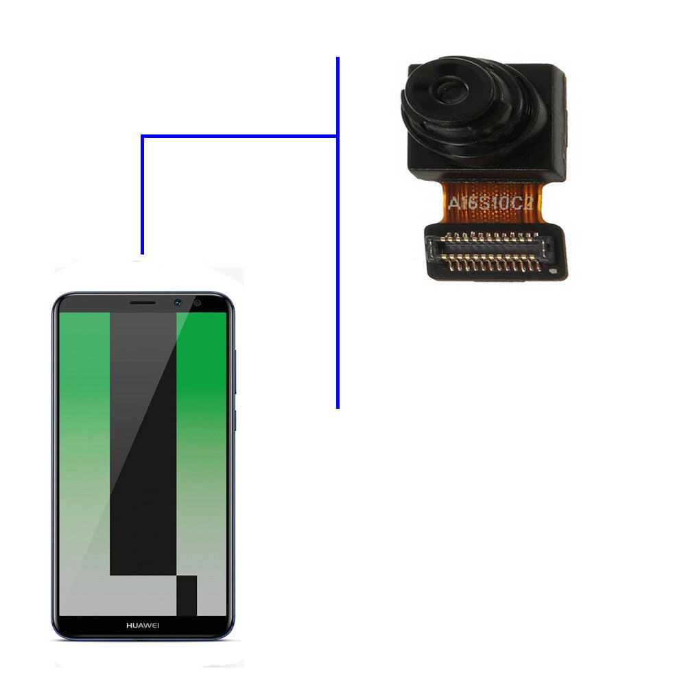 For Huawei Mate 20 Lite SNE-LX3 Front Camera With Front Facing 