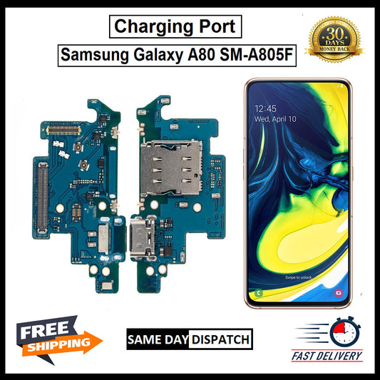 For Samsung Galaxy A80 / SM-A805F  Charging Port Board Connector Replacement