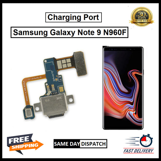 For Samsung Galaxy Note 9 N960F Charging Port Replacement With USB &Microphone  