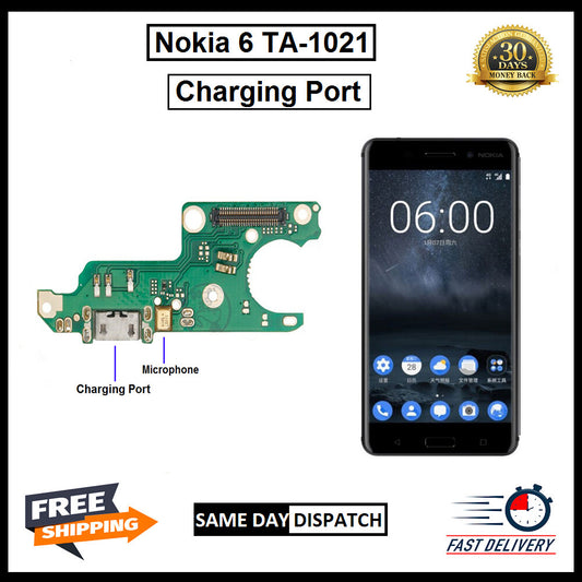 For Nokia 6 ( TA-1021 ) Micro Charging Port Board Connector Replacement
