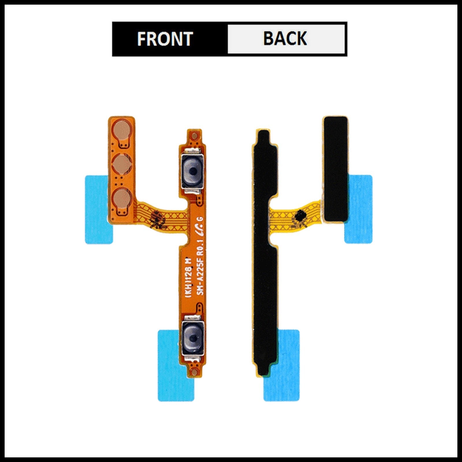 For Samsung Galaxy A22 4G / SM-A225F Volume Button Flex Cable Replacement