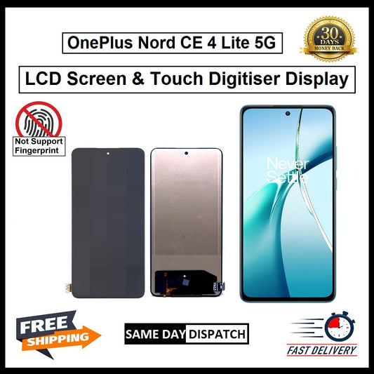 For OnePlus Nord CE 4 Lite 5G Display Screen Touch Digitizer Replacement LCD