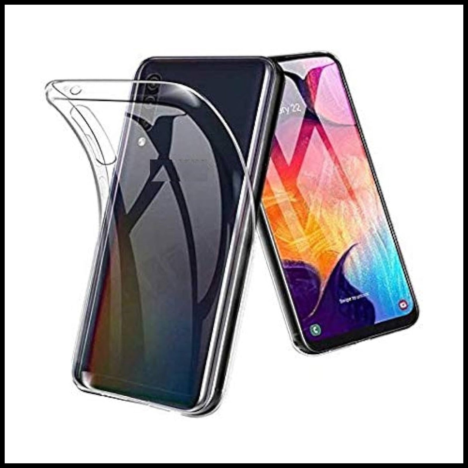 For Samsung Galaxy A30s Slim Clear Shockproof Gel Phone Cover