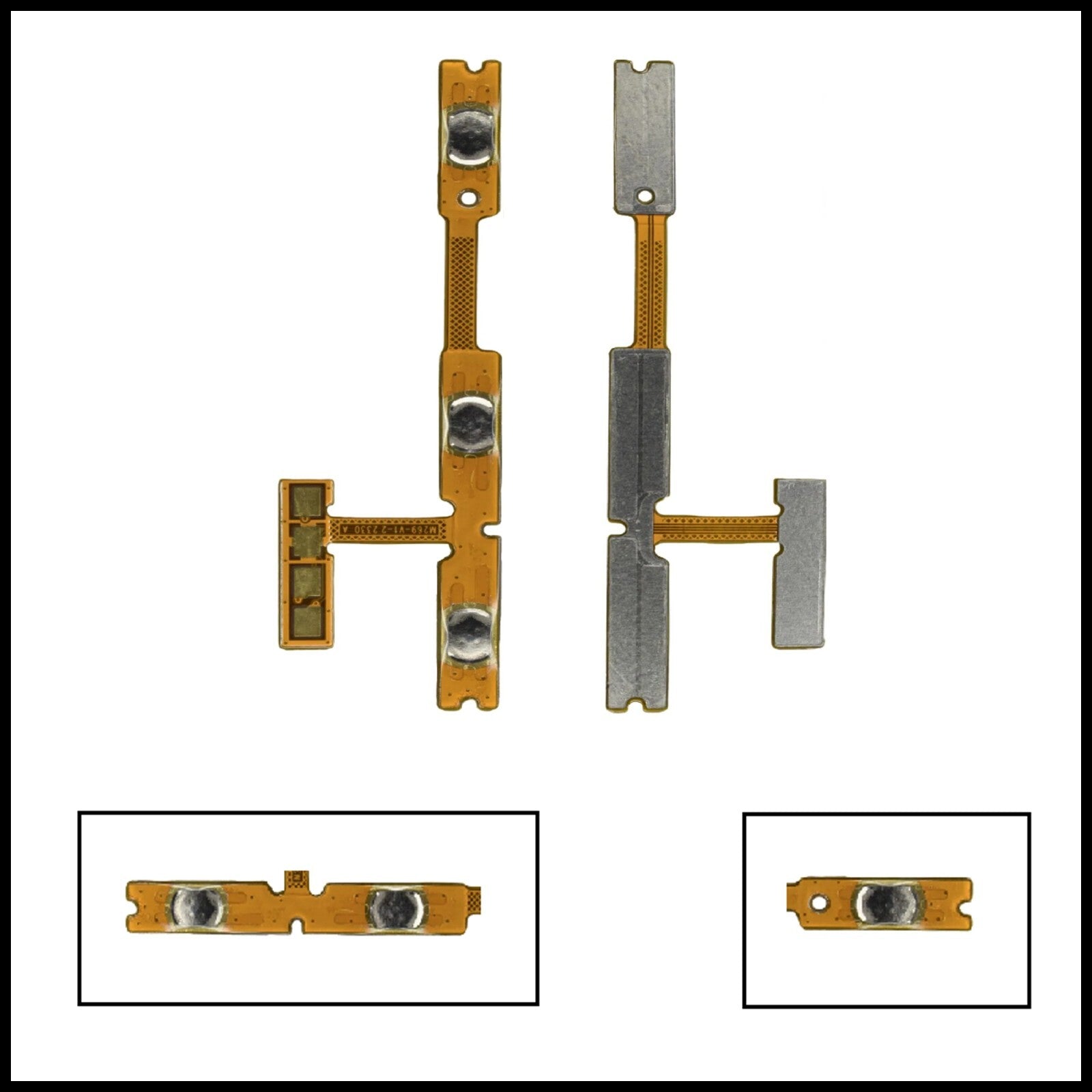 For Samsung Galaxy A05s A057F Power Flex Cable & Volume Button Flex Replacement