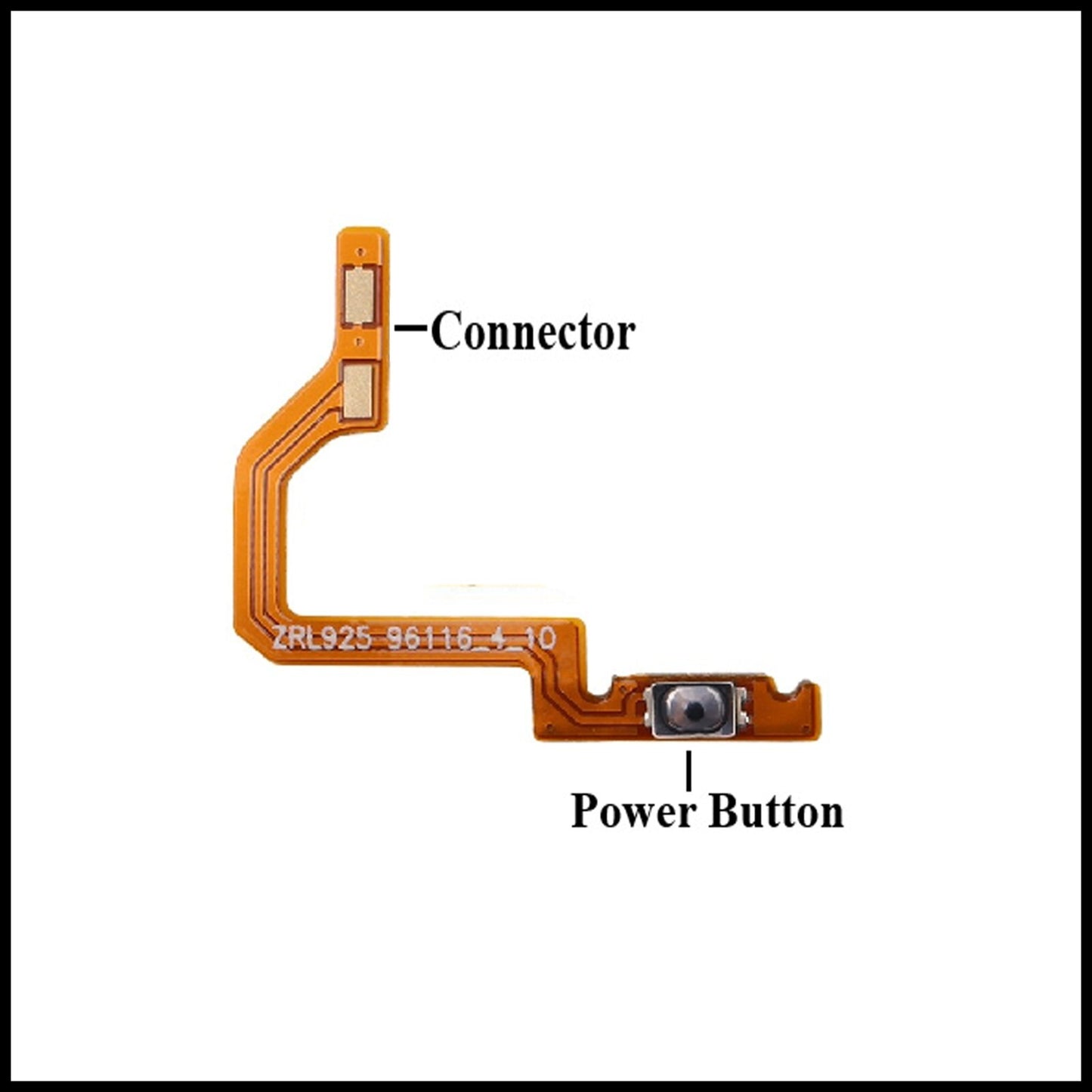 For Samsung Galaxy A10s / SM-A107F Power Button Flex Cable Replacement