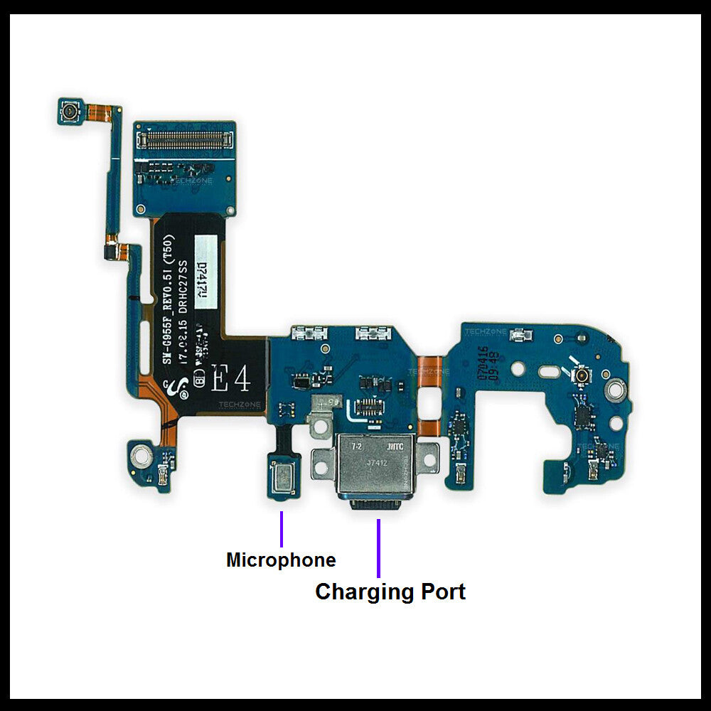 For Samsung Galaxy S8 Plus (G955F) Charging Port Flex With USB & Microphone