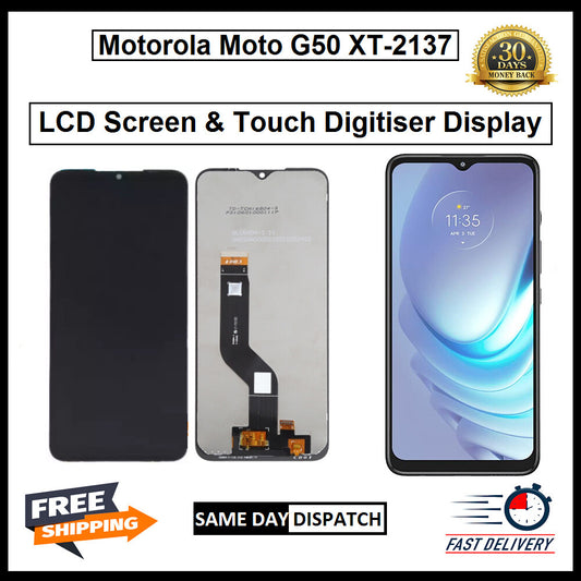 For Motorola Moto G50 XT-2137 Display Screen Digitizer Replacement LCD