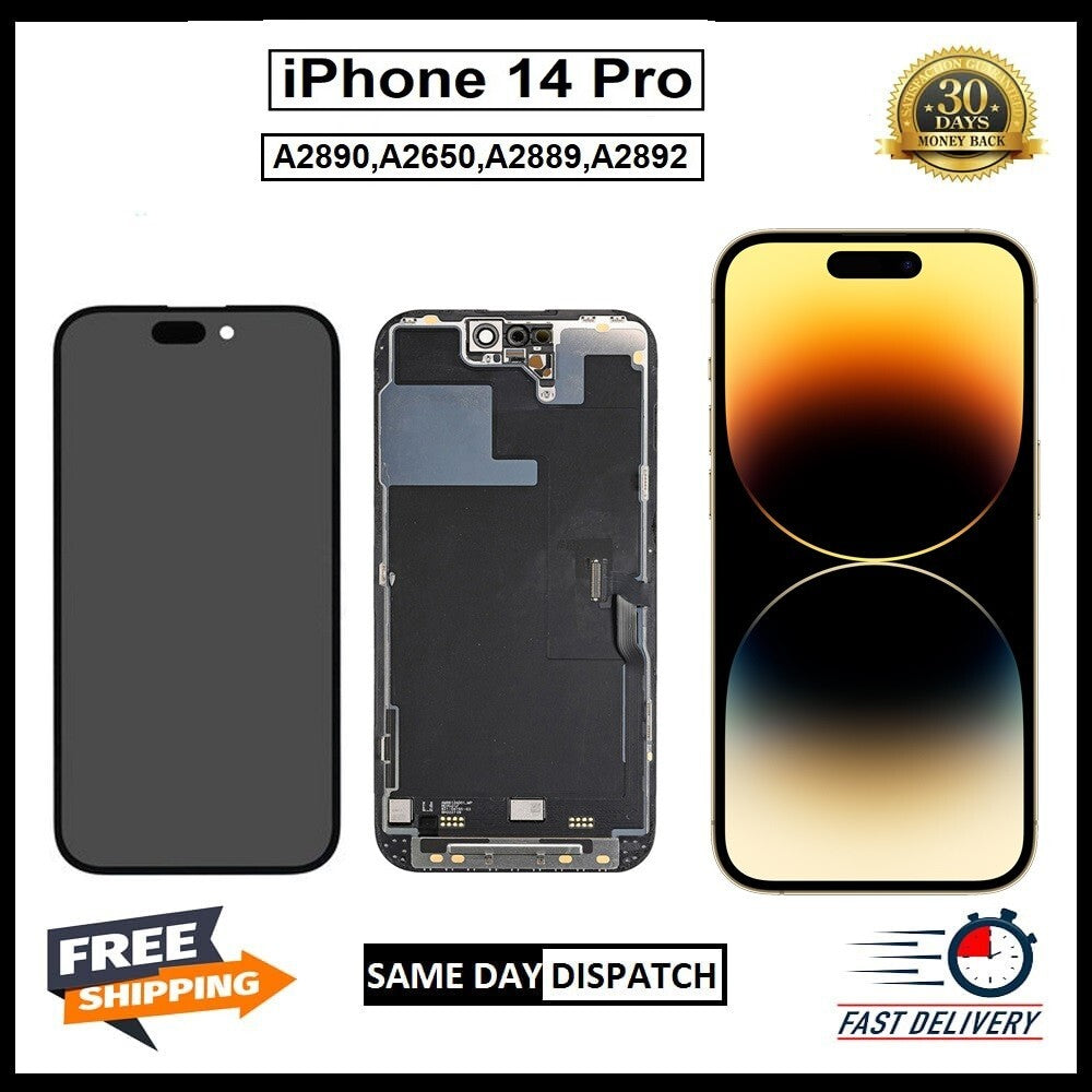 For iPhone 14 Pro OLED Touch Screen Display Replacement LCD
