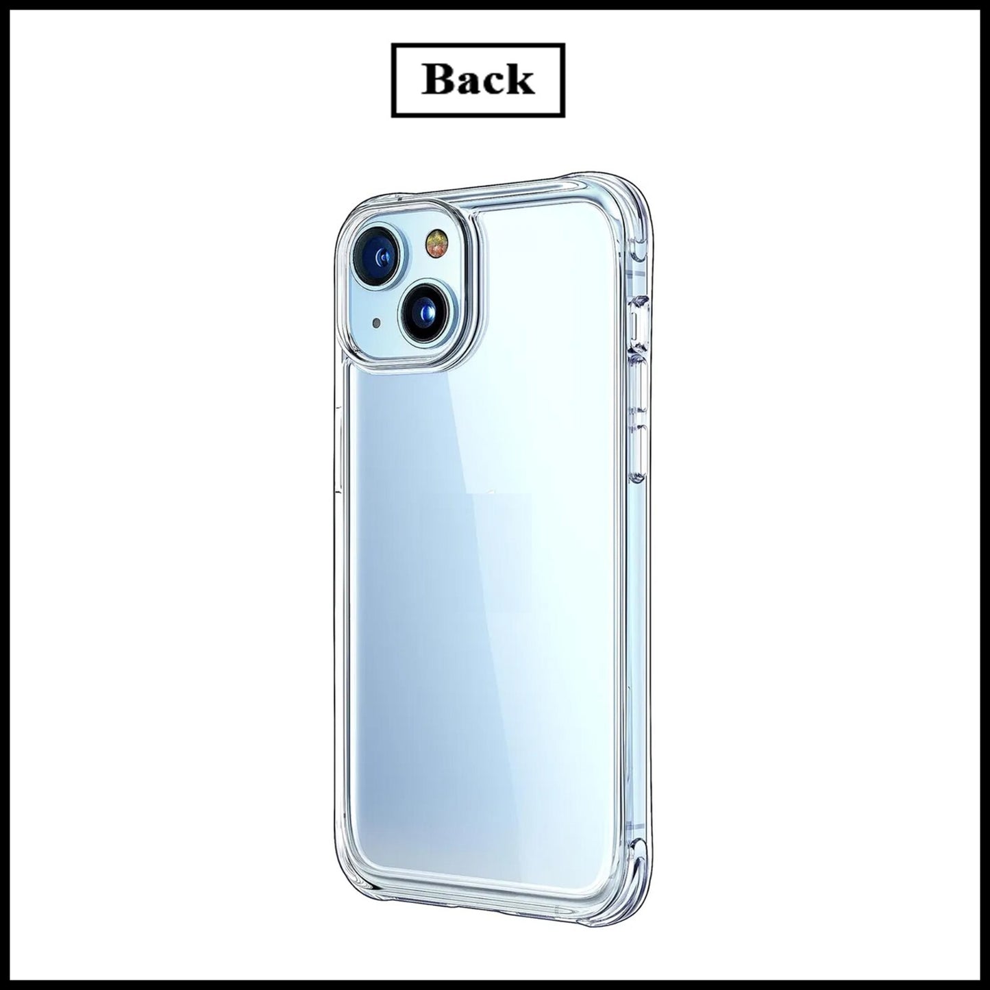 For Apple iPhone 15 Plus Slim Clear Shockproof Gel Phone Cover