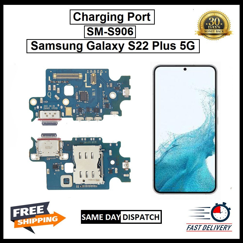 For Samsung Galaxy S22 Plus 5G/SM-S906B Charging Port BoardConnector Replacement