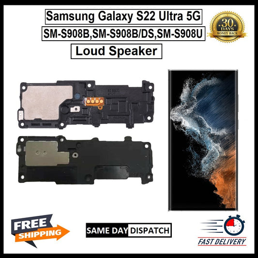 For Samsung Galaxy S22 Ultra 5G ( S908 ) Replacement Loud Speaker Buzzer Ringer