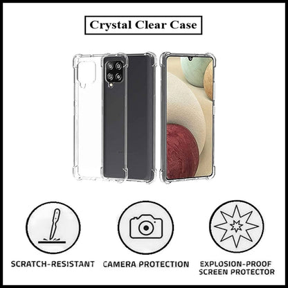 For Samsung Galaxy A22 4G King Kong Anti Burst & Silicon Shockproof Case Cover