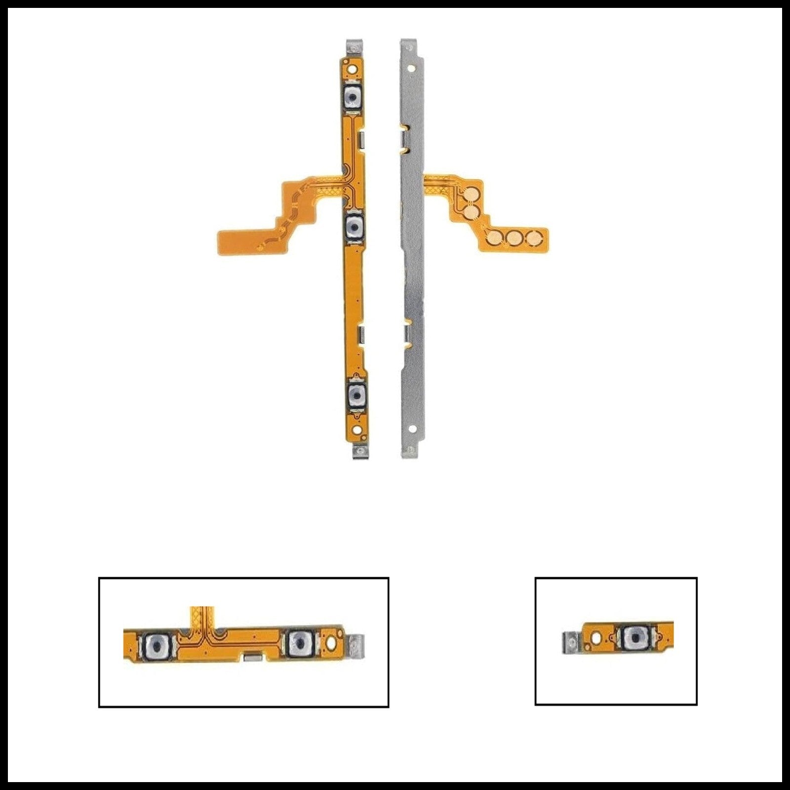 For Samsung Galaxy A60 A606F Power Flex Cable & Volume Button Flex Replacement
