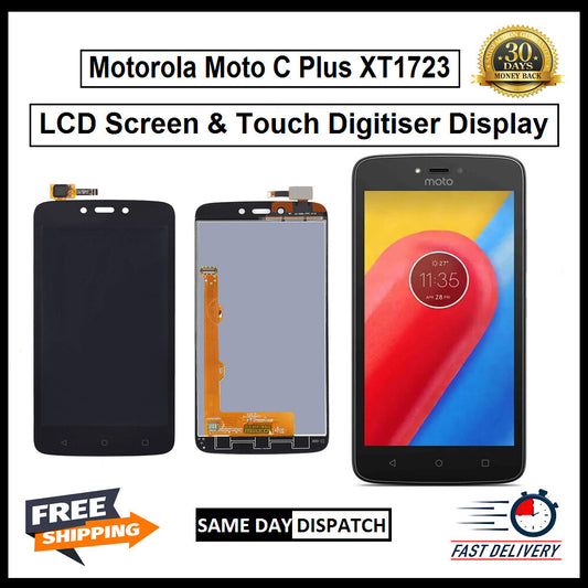 For Motorola Moto C Plus XT1723 Display Screen Touch Digitizer Replacement LCD