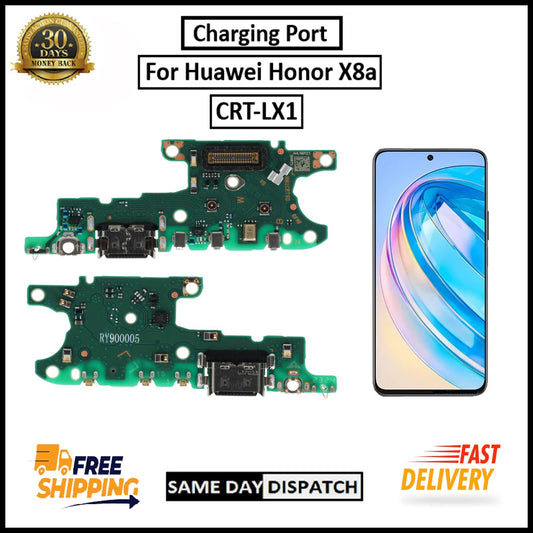 For Huawei Honor X8a Replacement Charging Port Board Flex Connector