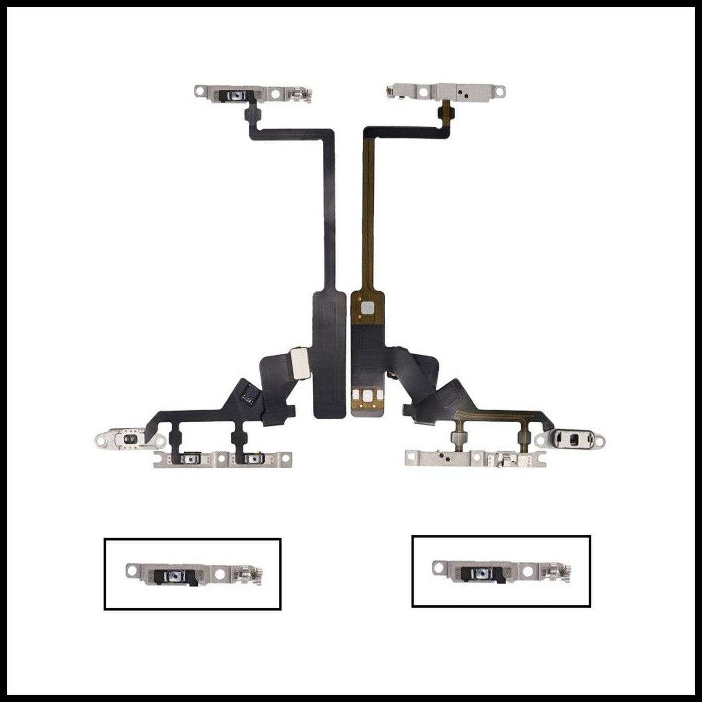 For iPhone 14 Pro Power Flex Cable & Volume Button Flex Replacement