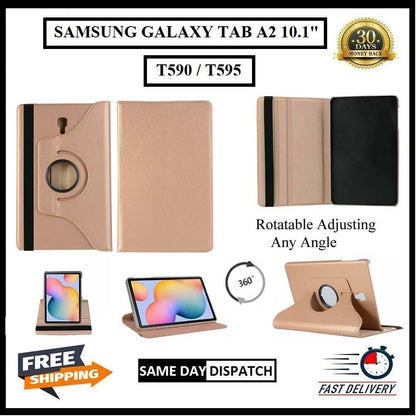 For Samsung Galaxy Tab A 10.1" SM-T590 / T595 360° Rotating Stand Covers