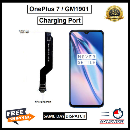 For One Plus 7 / 1+7 Type C USB Replacement Charging Port Flex Connector