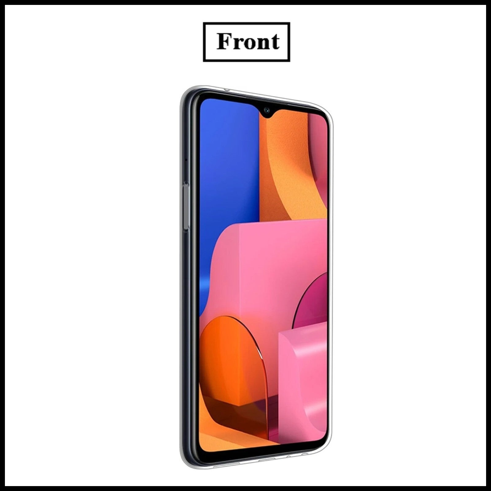For Samsung Galaxy A20s Slim Clear Shockproof Gel Phone Cover