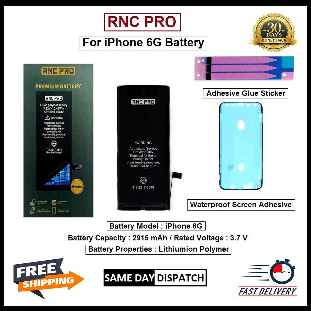 RNC Battery For Apple iPhone 6G / 6S / 6 PLUS / 6S PLUS / 7 / 7 PLUS / 8 /8 PLUS