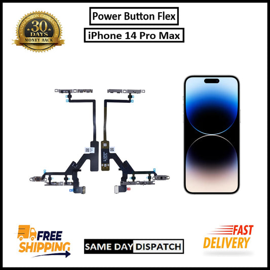 For iPhone 14 Pro Max Power Flex Cable & Volume Button Flex Replacement