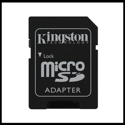 Kingston Micro SD 64 gb Memory Card & Adapter & Class 10 & A1
