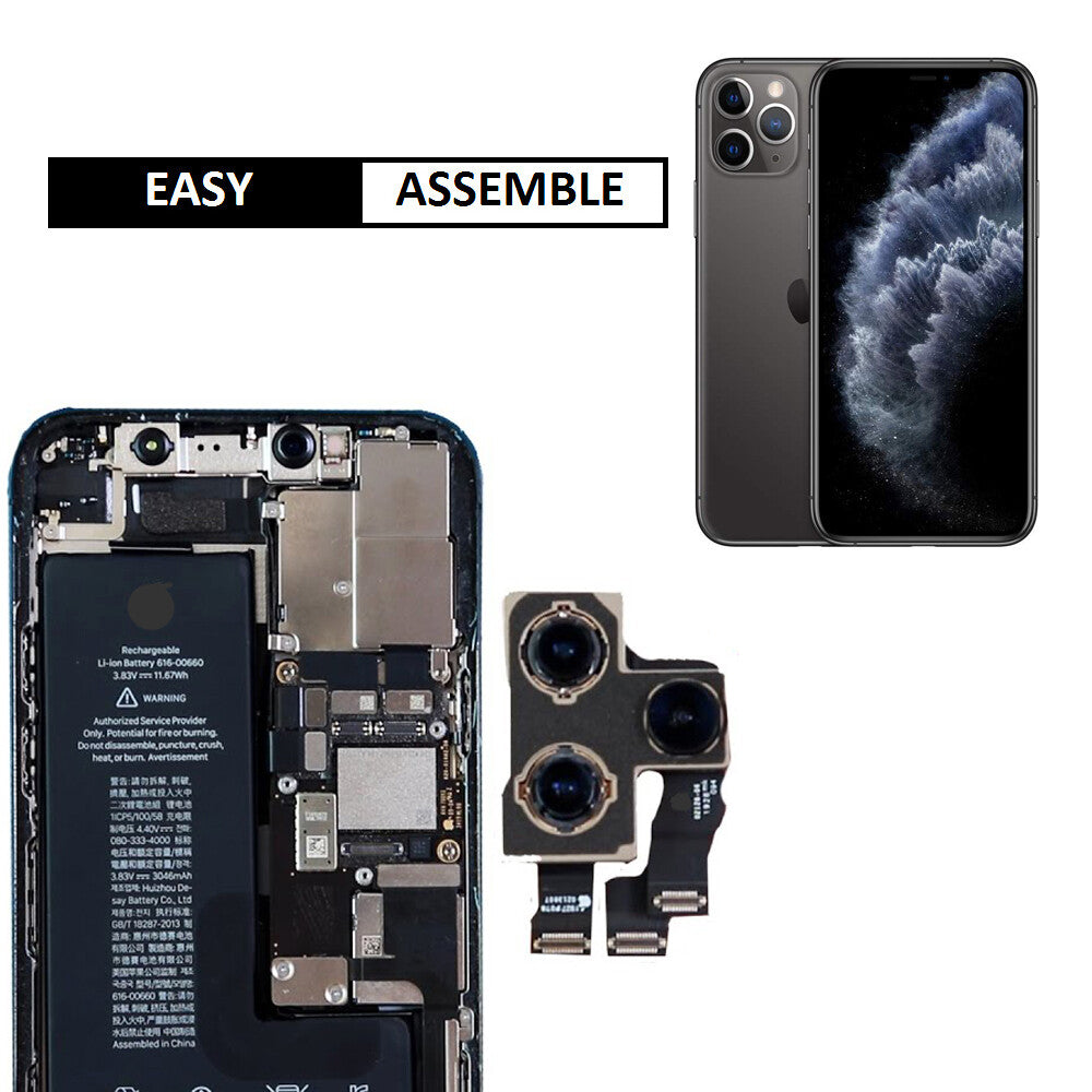 For iPhone 11 Pro / 11 Pro Max Genuine Brand New Rear (Back) Facing Camera 