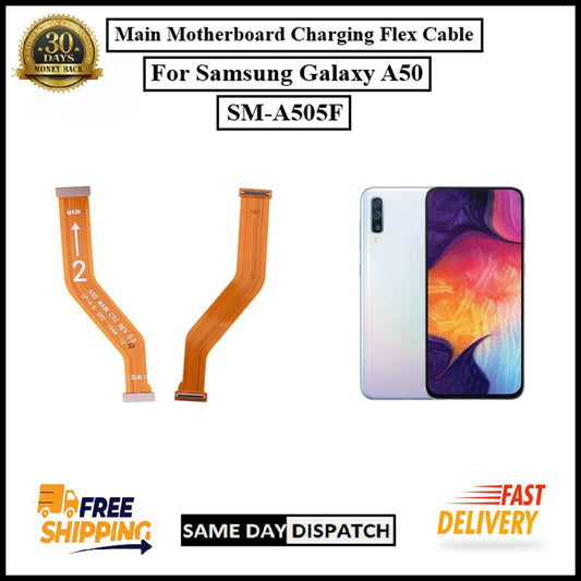 For Samsung Galaxy A50/SM-A505F Main Motherboard Charging Flex Cable Replacement