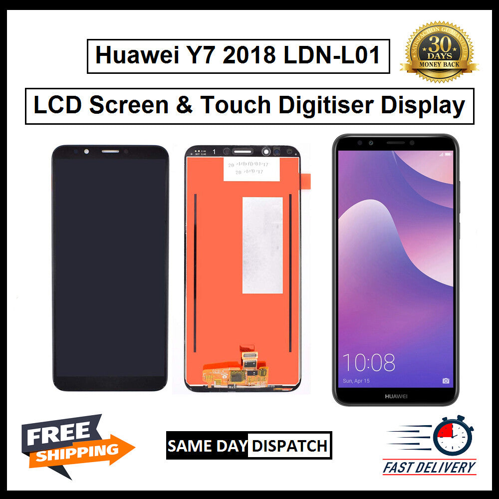 For Huawei Y7 2018 /Y7 PRIME 2018 Display Screen Touch Digitizer Replacement LCD