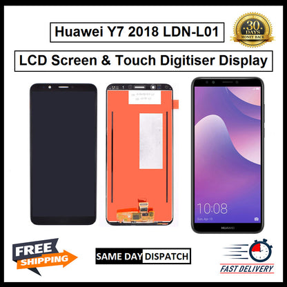 For Huawei Y7 2018 /Y7 PRIME 2018 Display Screen Touch Digitizer Replacement LCD
