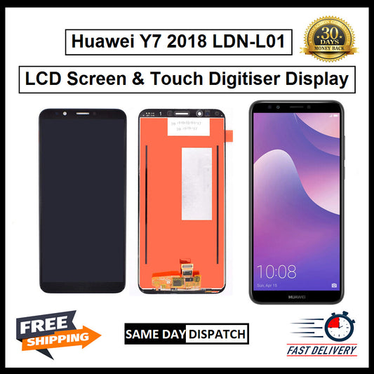 For Huawei Y7 2018 /Y7 PRIME 2018 Display Screen Touch Digitizer Replacement LCD
