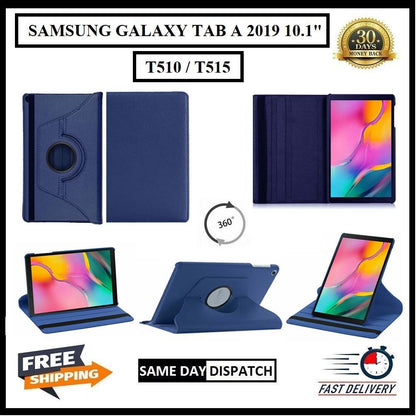 For Samsung Galaxy Tab A 2019 10.1" SM-T510 / T515 360° Rotating Stand Covers