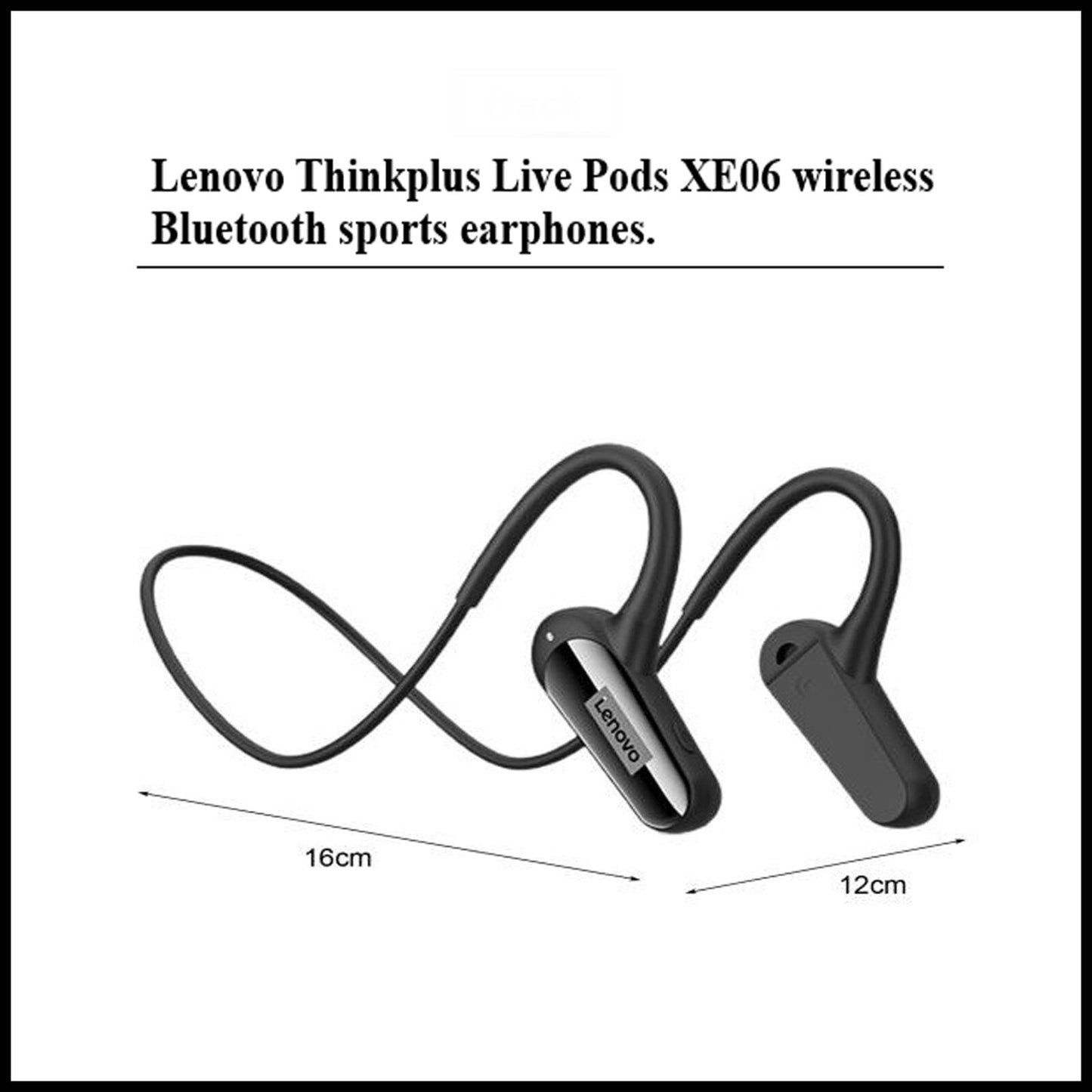 For Lenovo XE06 Thinkplus Live Pods Air Conduction Wireless Bluetooth Headphone