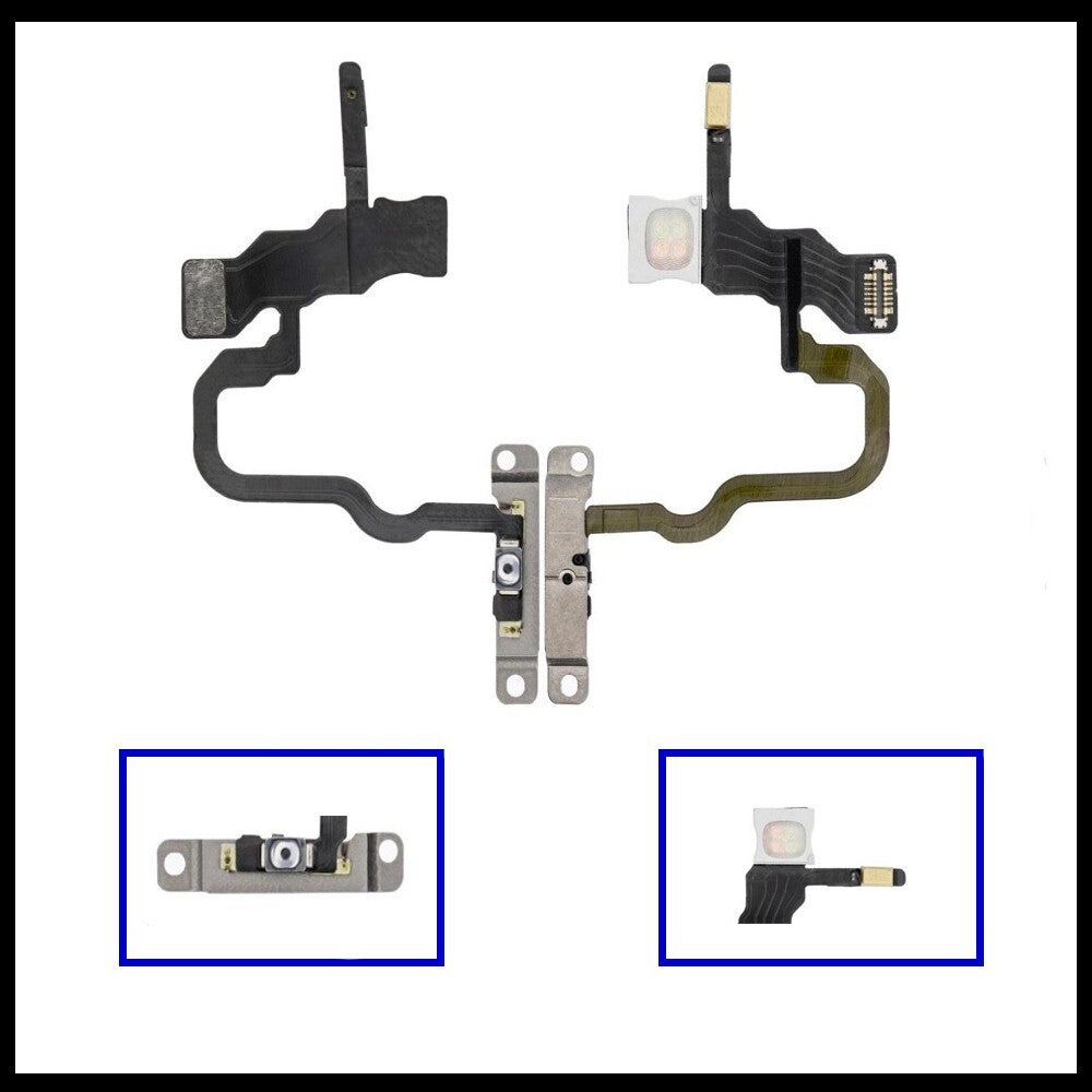 For iPhone X Power Flex Cable & Volume Button Flex Replacement