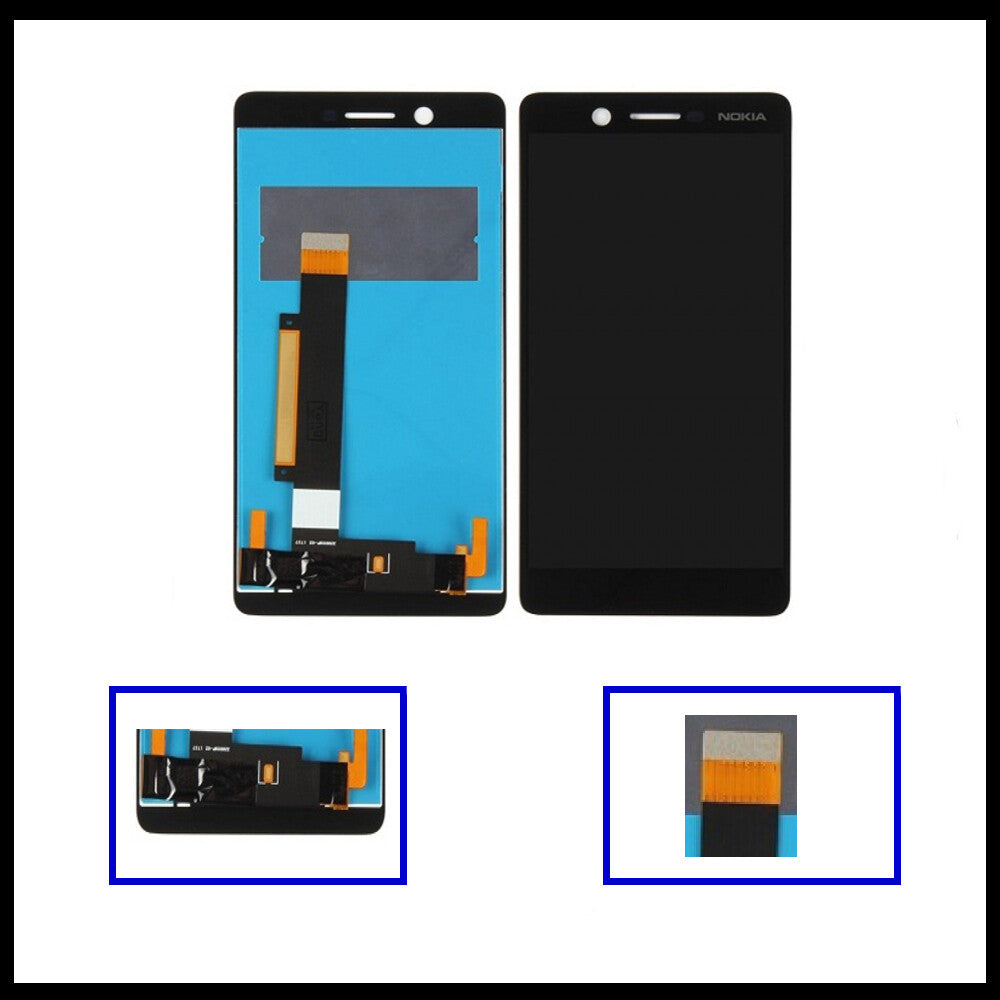 For Nokia 7 / TA-1041 LCD Screen Display Touch Digitizer Replacement Assembly 