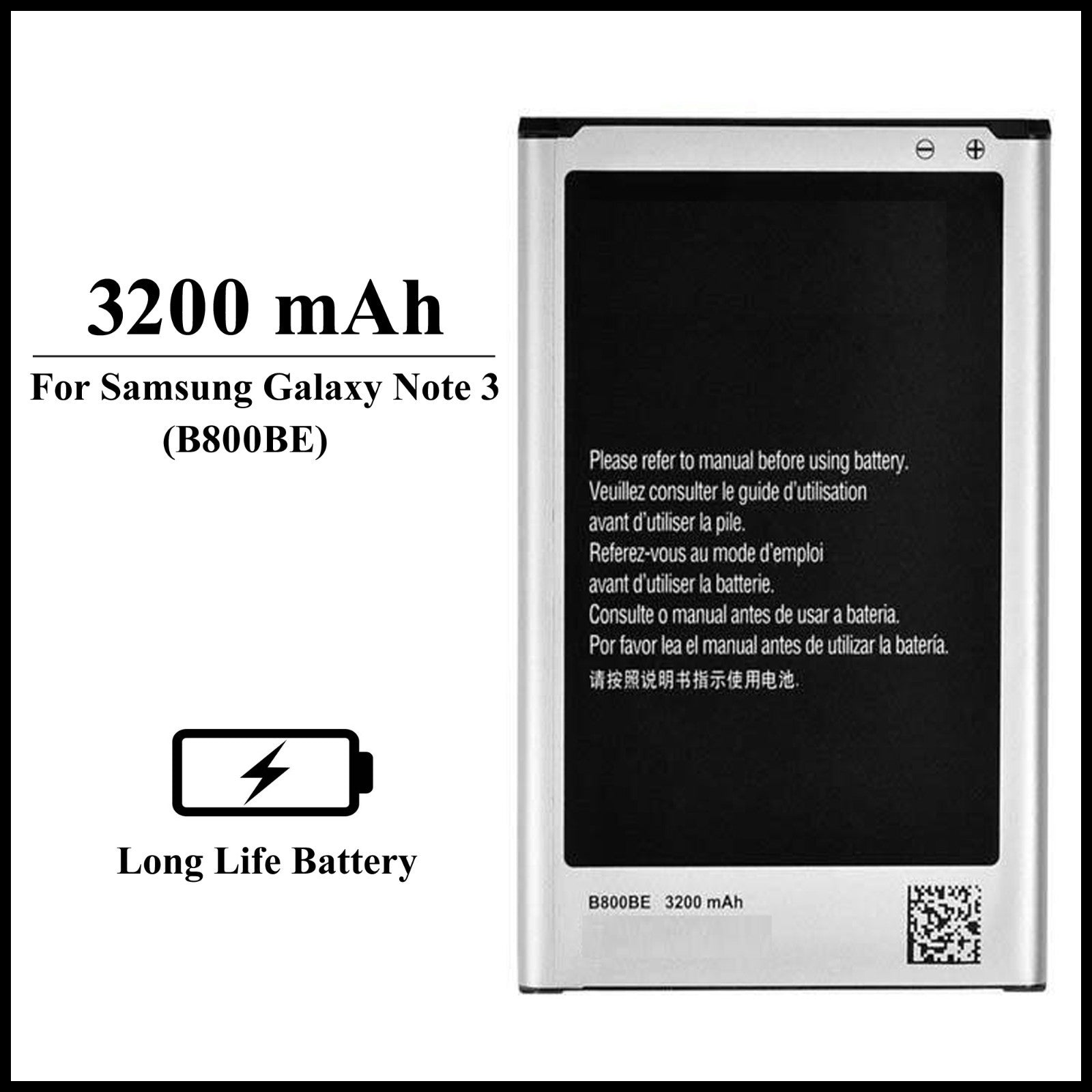 For Samsung Galaxy Note 3 ( SM-N9002 )3200mAh+ Internal Replacement Battery