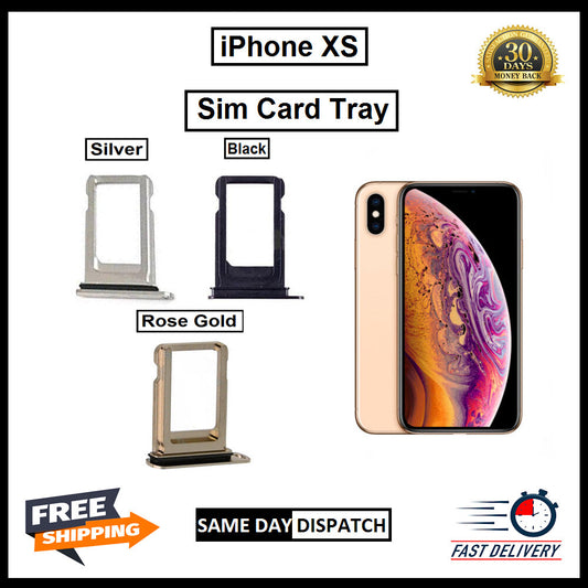 NEW REPLACEMENT FOR iPHONE XS SIM TRAY SIM HOLDER SIM SLOT