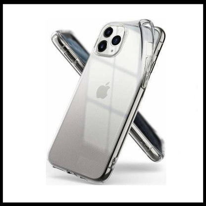 For Apple iPhone 11 Pro Max Slim Clear Shockproof Gel Phone Cover