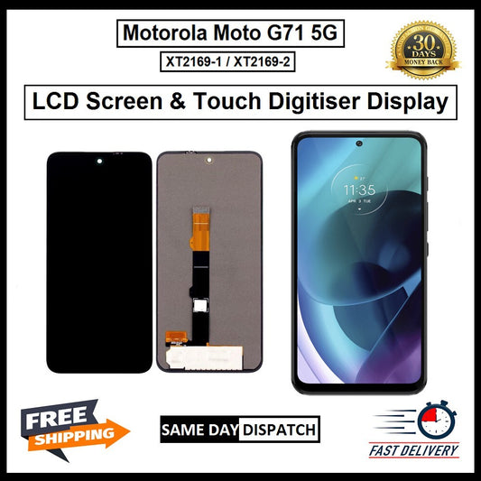 Motorola Moto G71 5G  XT2169-1/2  Display Screen Touch Digitizer Replacement LCD