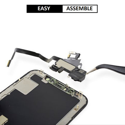 For Genuine X Ear Speaker Flex Cable With Proximity Sensor Earpiece Replacement 