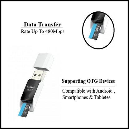 For Earldom ET-OT25  USB 2.0 Micro SD Card Reader-TF Card Adapter for Android,PC