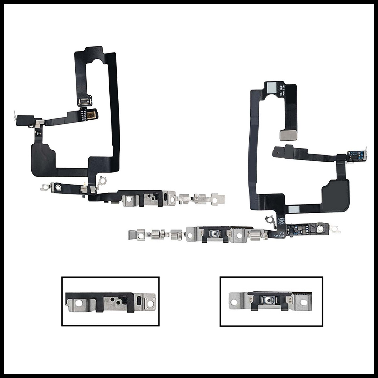 For iPhone 15 Power Flex Cable & Volume Button Flex Replacement