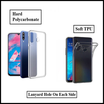 For Samsung Galaxy A20s Slim Clear Shockproof Gel Phone Cover