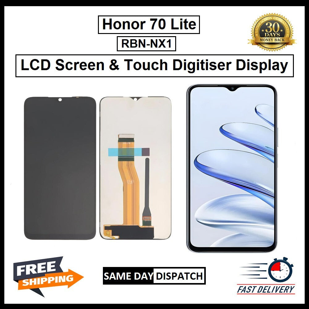 For Huawei Honor 70 Lite(RBN-NX1) Display Screen Touch Digitizer Replacement LCD