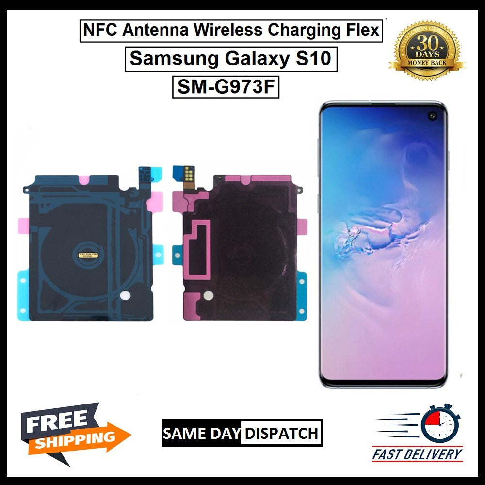For Samsung Galaxy S10 SM-G973F Wireless Charging /NFC Coil Pad Flex Replacement