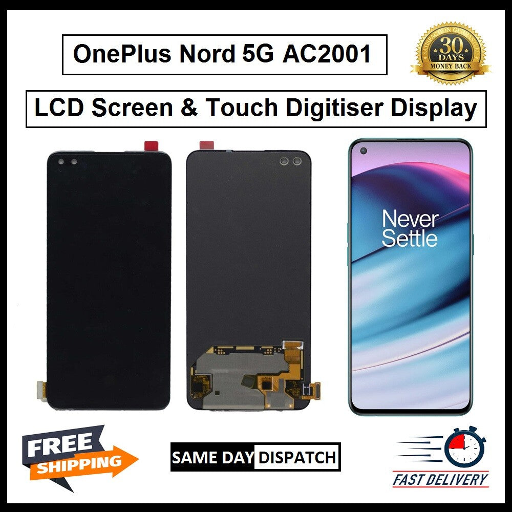 For OnePlus Nord 5G Display Screen Touch Digitizer Replacement LCD& Finger Print