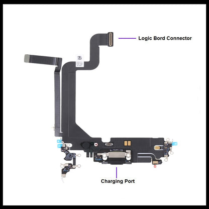 For Apple iPhone 14 Pro  ( A2890, A2650 , A2889 ) Charging Port Replacement