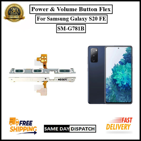 For Samsung Galaxy S20 FE Power Flex Cable & Volume Button Flex Replacement